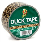 Shurtech Brands 1407671 Leopard Color Duck Tape, 1.88" x 10 Yards