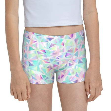 Pofeuu Sequins Print Soft Cotton Girls Boyshort panties Toddler Underwear-X-Small