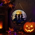 thumbnail image 7 of Tarmeek Halloween Decorations Acrylic Suncatcher Stained Glass Gothic Witchy Hanging Decor for Window Wall, Spooky Witchy Gifts, Colorful Indoor Outdoor, 7 of 7