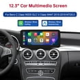 thumbnail image 1 of 12.3 Inch Touch Screen Wireless CarPlay Android Auto Car Multimedia Dispaly for Mercedes-BenzC Class W205 GLC V Class W447 2015-2019 NTG5.0, 1 of 7