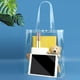 thumbnail image 4 of Bolsa de Mano de Pvc Transparente | Neceser Transparente Reutilizable y Flexible para Estudiantes | Bolsa Organizadora de Libros y Papelería | Neceser de Viaje para Guardar Artículos de Tocador y Maq, 4 of 6