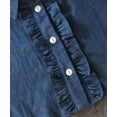 thumbnail image 4 of YooGuoGuo Denim Fake Collar Detachable Blouse Dickey Collar Half Shirts Faux False Collar for Women & Girls Favors, 4 of 8