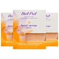 thumbnail image 1 of Buf-Puf Reusable Gentle Facial Sponge (Pack of 3), 1 of 9