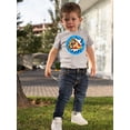 thumbnail image 2 of Comic Style Pizza T-Shirt Infant -Image by Shutterstock,  12 Months, 2 of 4