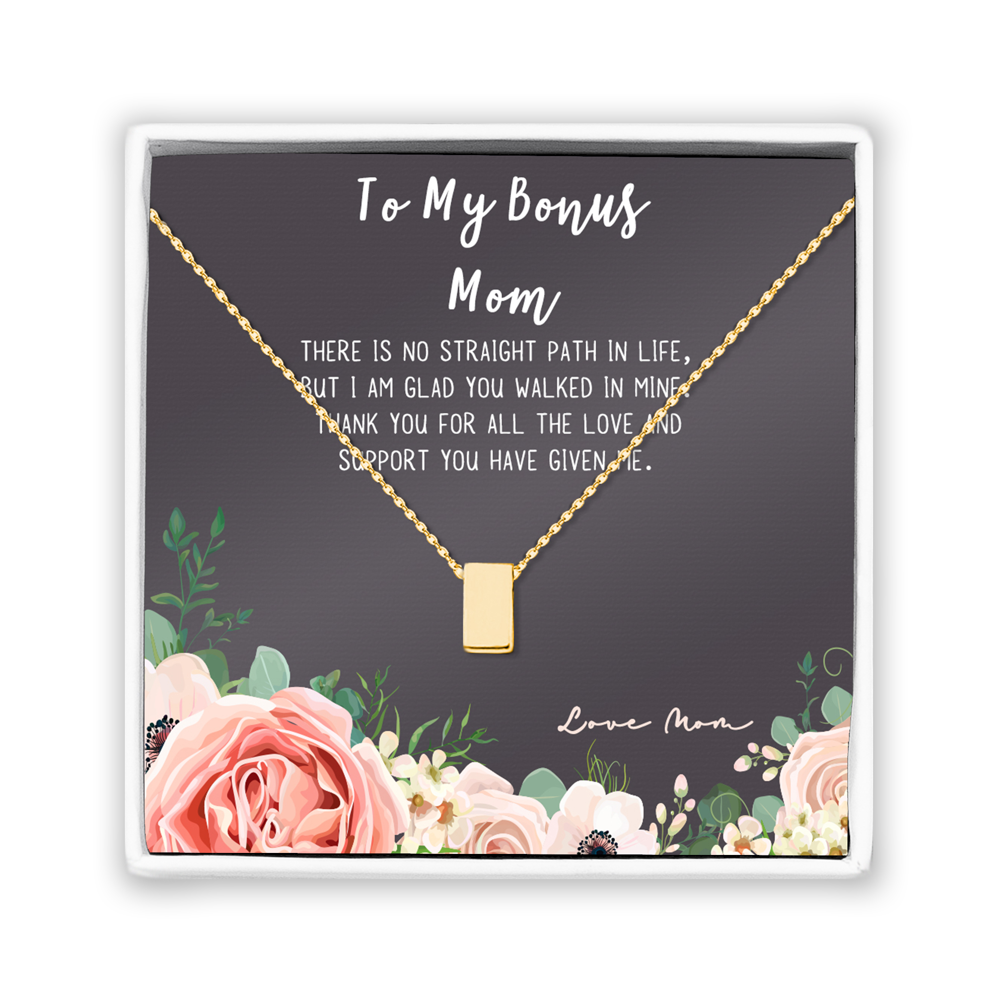 Bonus Mom Personalized Gifts Mother's Day Gift For Bonus Mother - Oh Canvas