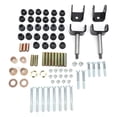 thumbnail image 2 of Cart Front Rear End Bushing Kit, Replacement Front Rear Leaf Spring Arm Suspension Set Solid Construction Anti Impact  for DS Gas Electric 1993 and UP, 2 of 7
