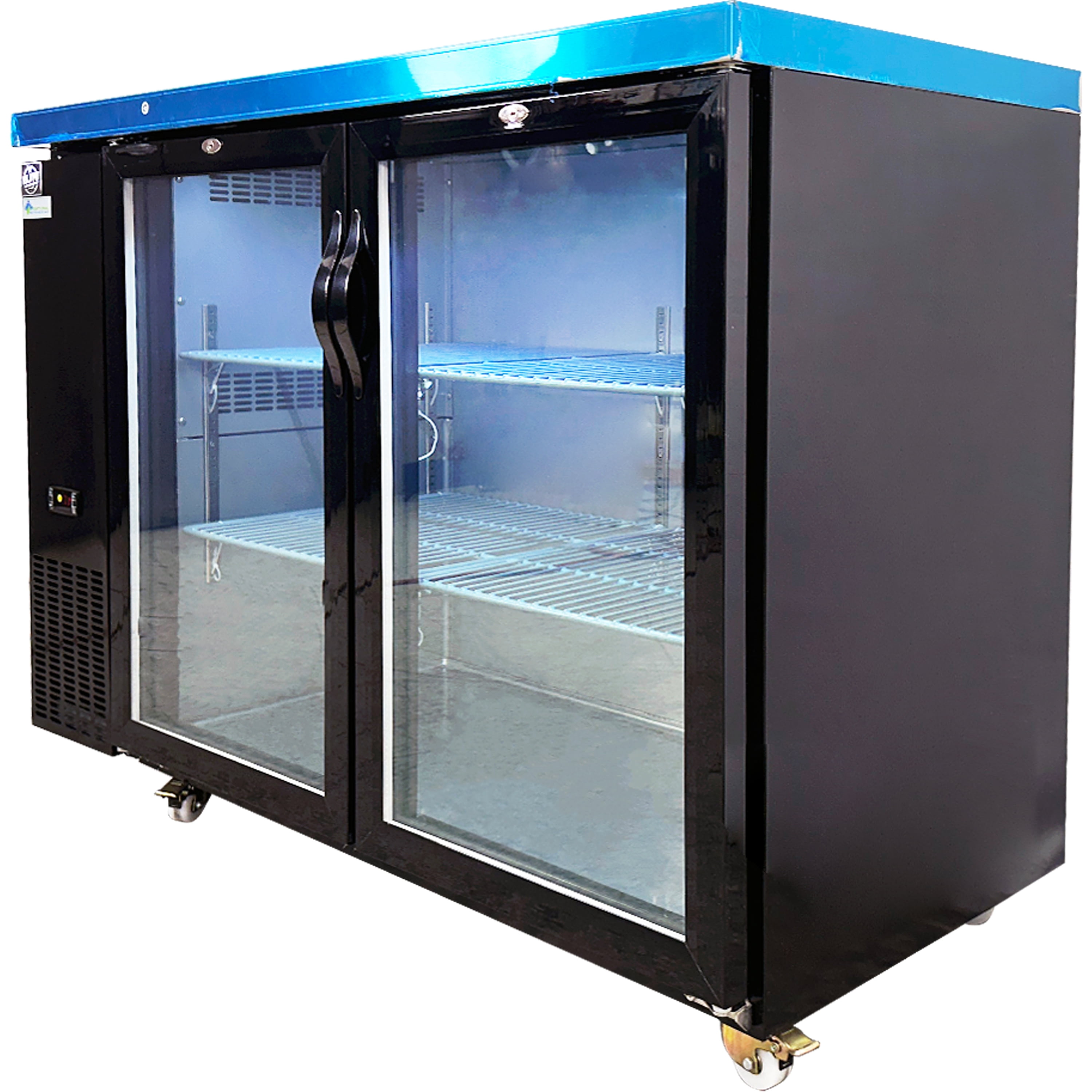 50 in. Commercial Refrigerator 11.3 Cu. Ft. Beer Back Bar Cooler, NSF Beer Fridge, Under Counter Refrigerator