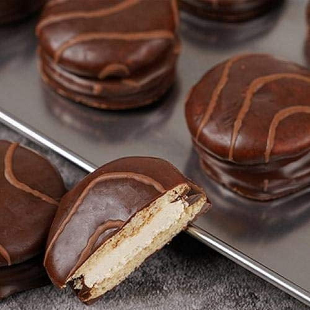 Lotte Moncher Chocolate Pie Korean Snack - 2pk (Dream Pie)