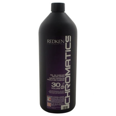 Redken Chromatics , Hair ColorOil In Cream Developer - 30 Volume 9%, 32 Oz