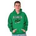 thumbnail image 5 of North Dakota Funny Midwest Winter ND Hoodie Sweatshirt Women Men Brisco Brands S, 5 of 6