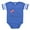 Royal Blue, variant on CafePress - Ladybug Maxine - Cute Infant Baby Football Bodysuit