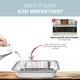 thumbnail image 4 of Kit Desechable para Buffet con Bandejas Calentadoras Alpha Living 6 Piezas, 4 of 7