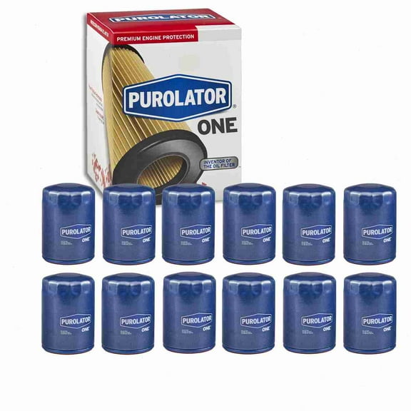 12 pc Purolator ONE PL25288 Engine Oil Filters for Oil Change Lubricant Filters