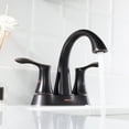 thumbnail image 4 of PARLOS Centerset 2-Handle Bathroom Faucet with Drain Assembly, 4 of 10