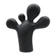 thumbnail image 1 of Escultura abstracta de pie, adorno de escritorio, elegante, novedoso, creativo, moderno, estatua Negro grande, 1 of 9