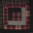 thumbnail image 4 of VHC Brands Rustic & Lodge Pillows & Throws-Cumberland Patchwork 18" x 18" Pillow, 18x18, Chili Pepper Red, 4 of 6