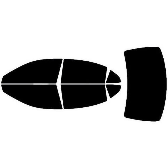 Rvinyl Window Tint Kit Compatible with Lexus ES 2013-2018 - Complete Precut Kit - 5%