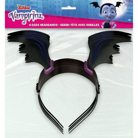 Vampirina Party Headbands, 4ct