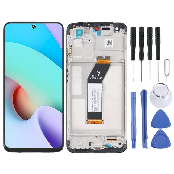 Cellphone Repair Parts  Original LCD Screen for Xiaomi Redmi 10 21061119AG Digitizer Full Assembly with Frame