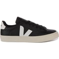 thumbnail image 2 of Tenis Veja Campo de piel en blanco y negro para mujer, 2 of 5