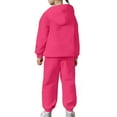 thumbnail image 3 of MEZZALL Girls 67 Printed Hoodie Jogger Sweatshirt Tops Trousers Pants Sets Cute Casual Two Piece Outfits With Pockets For Play And School Lovely Long Sleeve Clothing Sets, 3 of 3