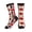3 Black, variant on Athletic Socks America Canadian British Flag Sport Running Calf Socks Crew Socks for Men Women