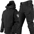 thumbnail image 1 of Outdoor Shark Skin Soft Shell Military Multicam Tactical Windbreak Jacket Pants Suits Coat Hunting Camouflage Clothing, 1 of 1