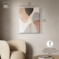 thumbnail image 4 of Curvilinear Quadrants IV Canvas Print Boho Art by Art Remedy, Gallery Wrapped, 24 x 30, 4 of 6