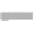 thumbnail image 3 of Abstract Fabric by the Yard, Oriental Eastern Style Geometric Ornaments Star Shapes on a Plain Background, Decorative Upholstery Fabric for Sofas and Home Accents, Dark Grey White by Ambesonne, 3 of 5