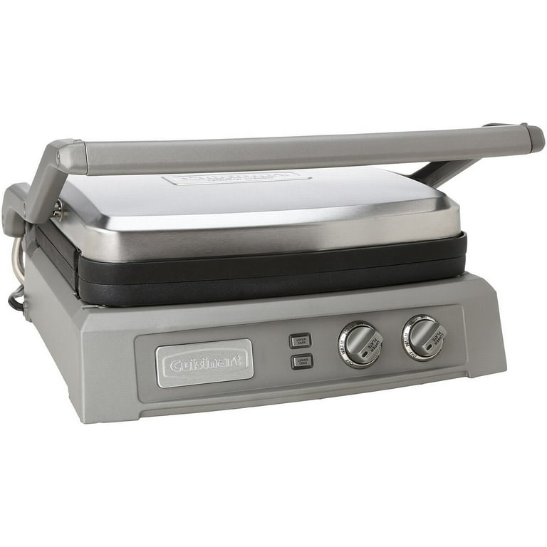 Cuisinart Non Stick Indoor Sandwich Maker Grill Silver New Without Box