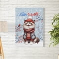thumbnail image 2 of Hello Winter Ragdoll Smiling in Red Scarf Hat Welcome Christmas Vertical Matte Canvas Poster Cat Lover Kitten Owner Gifts Idea Wall Art Home Decor - 00017, 2 of 5