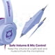 thumbnail image 5 of Audifonos alambricos Hypergear Kitty Gamer lila, 5 of 9