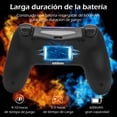 thumbnail image 2 of Controlador Inalámbrico para PS4, Compatible con PlayStation 4/4 Slim/4 Pro/PC Windows, Diseño Cuadrado Azul y Verde, 2 of 8