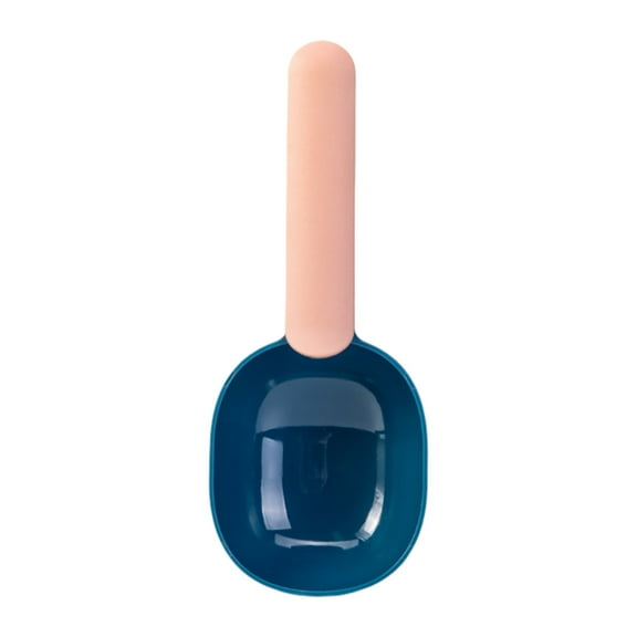 Pet Food Measuring Scoop - 1 Cup/100g Cat & Dog Food Scoop with Bag Clip, Multi-Function Feeding Spoon for Puppies & Small Pets (ABS )