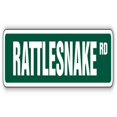 thumbnail image 1 of SignMission A-24-SS-Rattle Snake 24 in. Rattlesnake Aluminum Street Sign - Rattle Snakes Snake Hunter, 1 of 1