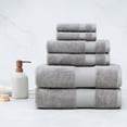 thumbnail image 4 of Micro Cotton Farm to Home Solid Color Bath Towel Sets 6 Count, 4 of 10