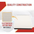 thumbnail image 5 of 2 Pack Heavy Duty Cabin Air Filter Compatible w/VL VNL VN780, VN670, VN630, VN430 Trucks Replaces P606555, 85114060, 20435801, VO09803P, VO0201PMACK 2191P606555, VMC AF606555, 5 of 9
