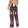 thumbnail image 6 of Clocks and Party Hats Mens Cotton Pajama Pants Long Staple Lightweight Sleep Bottoms with Pockets Breathable, 6 of 7