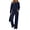 B-Navy Blue, variant on Two Piece Sets for Women Fall Casual Lounge Outfits Long Sleeve Hoodies Tops and Cargo Pants Tracksuits with Pockets