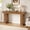Rustic Brown, variant on 63-Inch Long Console Tables for Entryway, Large Sofa Table Behind Couch, Wooden Entry Foyer Hallway Table, Industrial Console Sofa Tables for Living Room, Rustic Brown