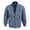 Light Blue, variant on GrmtClth Jacket for Men Faux Suede Zip Up Stand Collar Bomber Outerwear with Side Pockets Spring Fall Business Casual Daily Coat Khaki L
