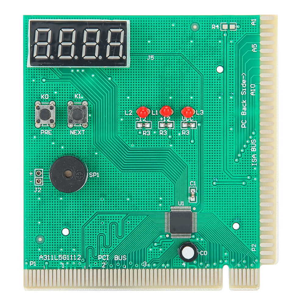 Diagnostic Card, Lcd Characters Display Accurately Post Tester