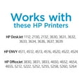 thumbnail image 3 of HP 63XL Black High-Yield and 63 Tri-Color Ink Cartridges 2-Pack, 3 of 13