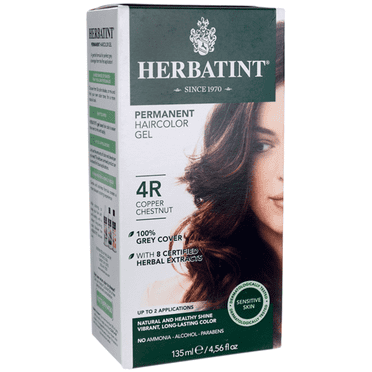 Herbatint Permanent Haircolor Gel 4R Copper Chestnut 1 Box