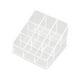 thumbnail image 5 of Caja de almacenamiento de cosméticos acrílicos, vitrina de cosméticos, caja organizadora de lápiz labial compacta transparente para cepillos de tubos 9 rejillas, 5 of 8