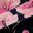 Navy Pink, variant on Homewish Ancient Geisha Princess Black Out Curtains, Lotus Flower Floral Curtains Pack of 2 (42x63 Each), Vintage Japanese Style Bedroom Curtains, Black Out Curtains Decor