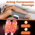 thumbnail image 5 of Air Compression Leg Massager with 3 Adjustable Modes for Calf & Foot Relaxation, Lightweight Design for Home & Office, Gray, 1PC, 5 of 10