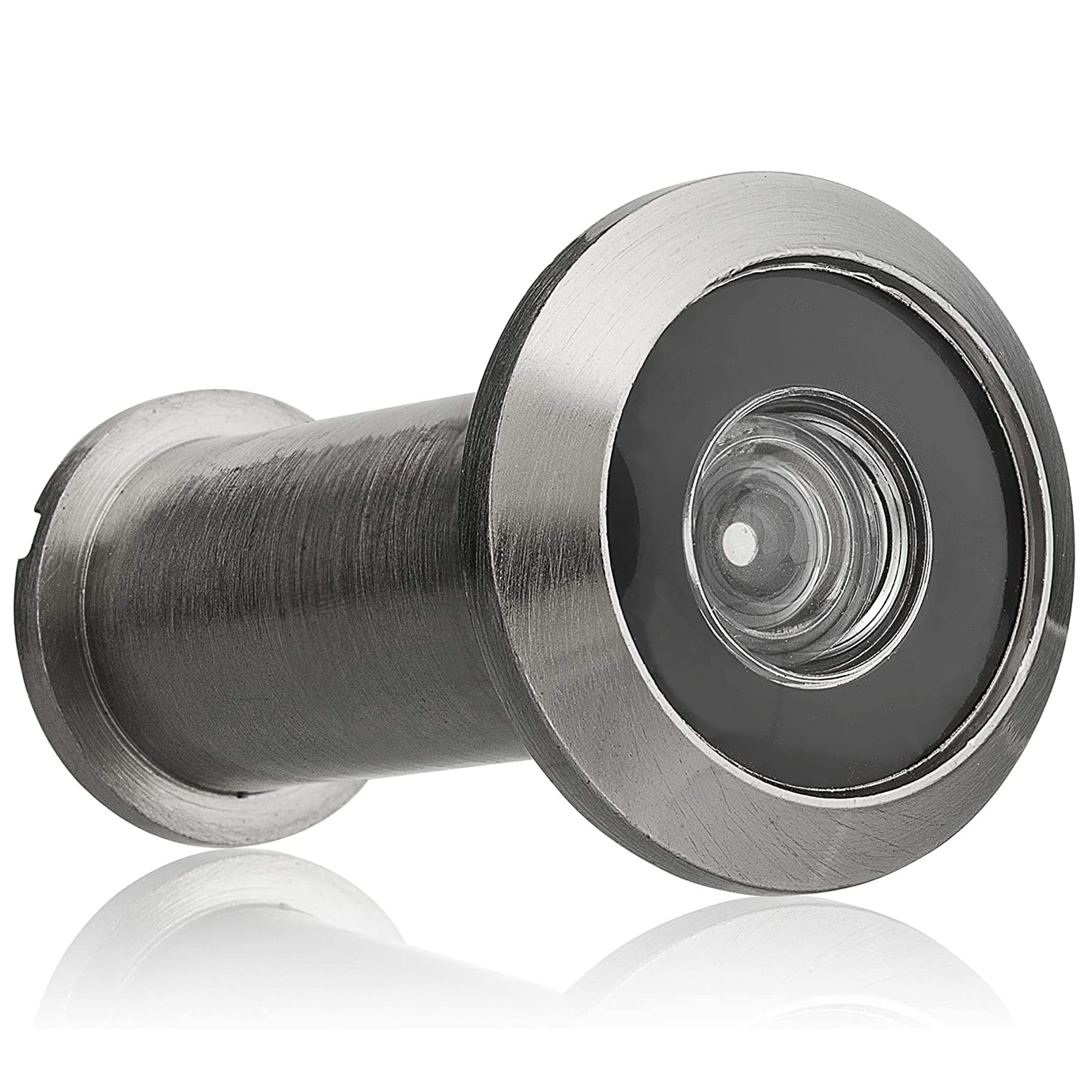 KS Hardware Satin Nickel Door Viewer Ultra Wide View Peep Hole Security