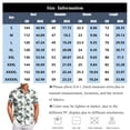 thumbnail image 4 of HAJWOH Hawaiian Shirt for Men Casual Button Down Short Sleeve Summer Beach Shirts Loose Fit Floral Print Tropical Tops, 4 of 7