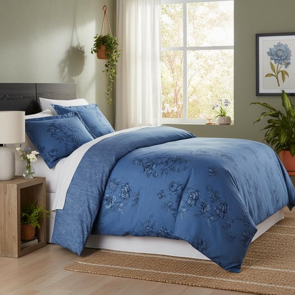 Harmony Reversible Duvet Cover Set